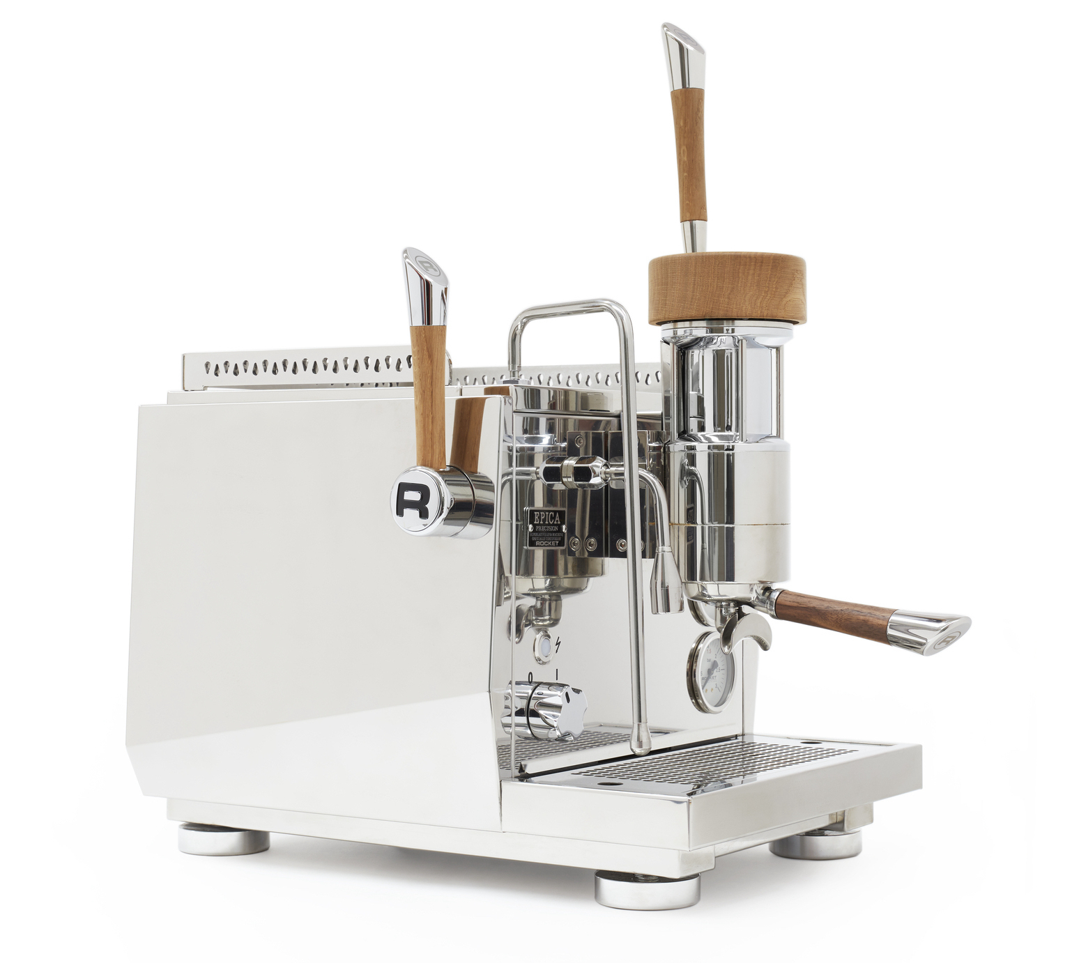 Rocket EPICA macchina da espresso a doppia caldaia con leva – Coffee Coaching Club 1