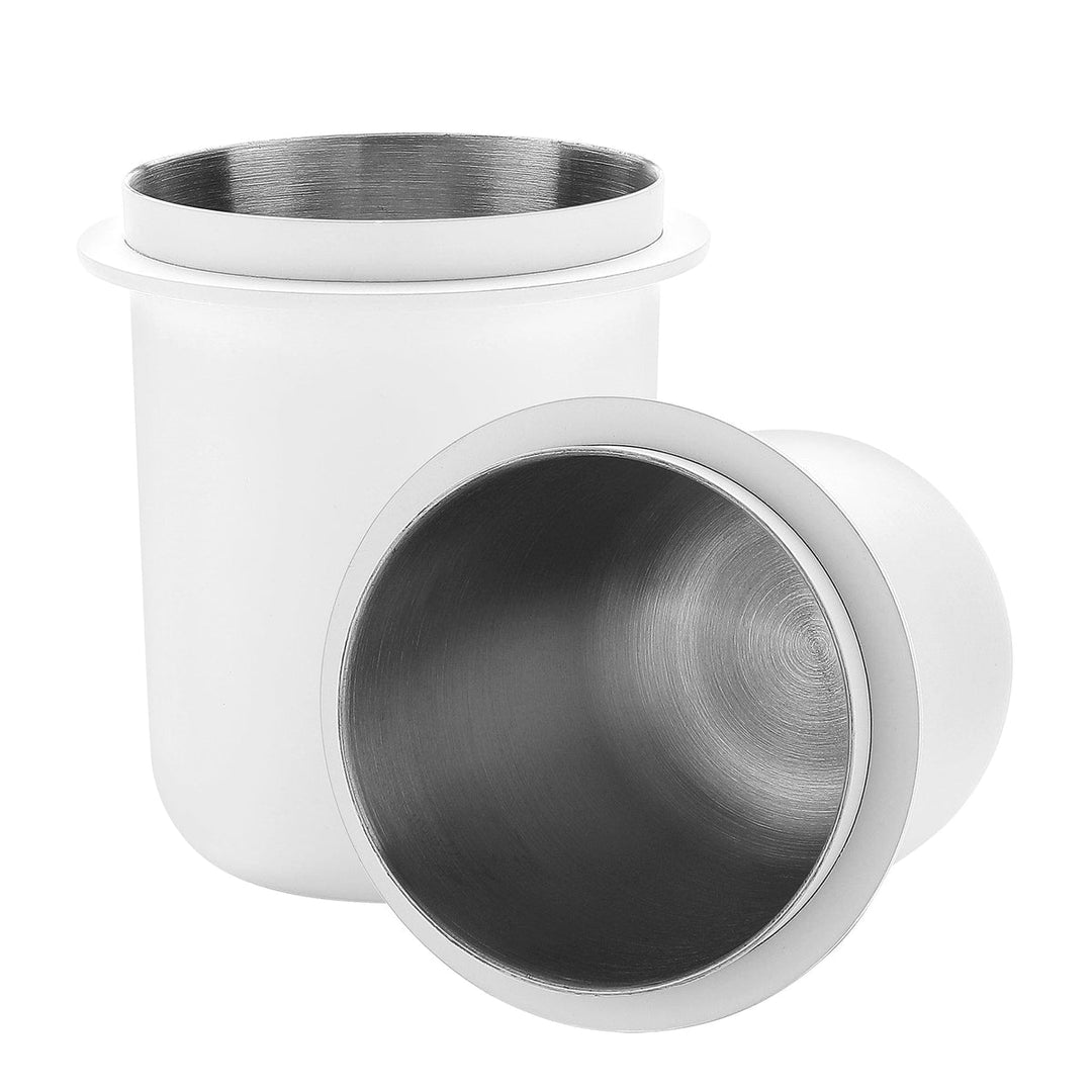 Dosing Cup Normcore Tall blanc en acier inoxydable 304 – Coffee Coaching Club 1