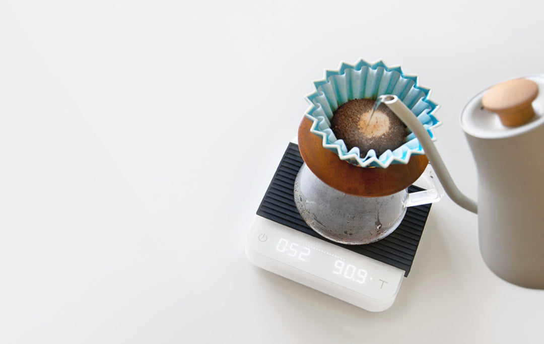 Acaia Pearl 2021 balance à café - blanc - Coffee Coaching Club