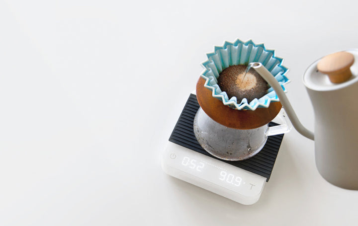 Acaia Pearl 2021 balance à café - blanc - Coffee Coaching Club