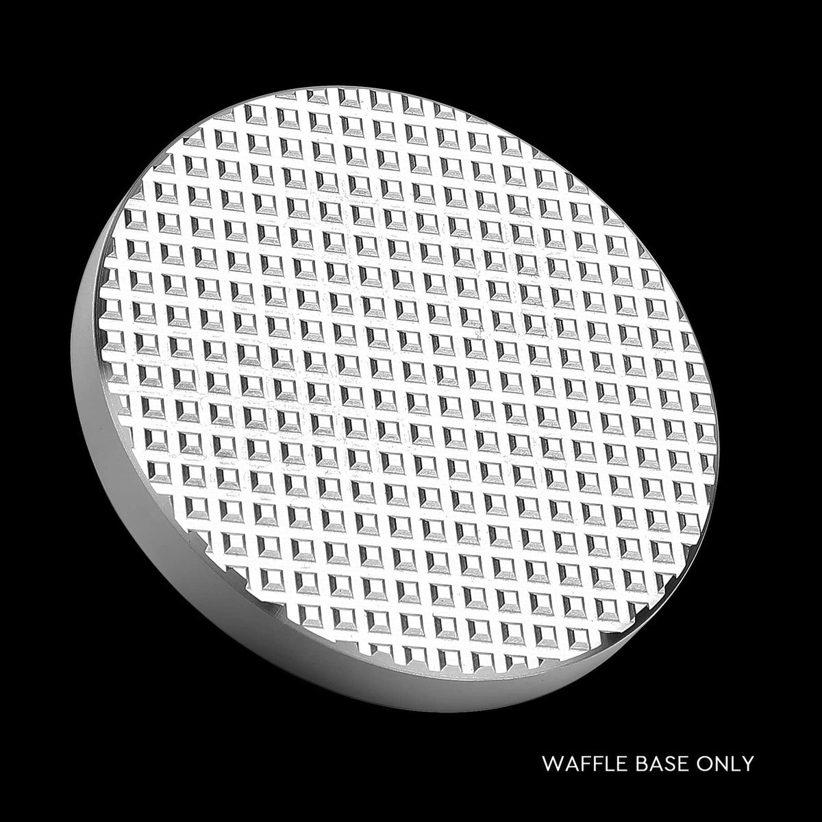 Normcore Tamperbase Waffle 58,5 mm de acero inoxidable 304 – Coffee Coaching Club 1