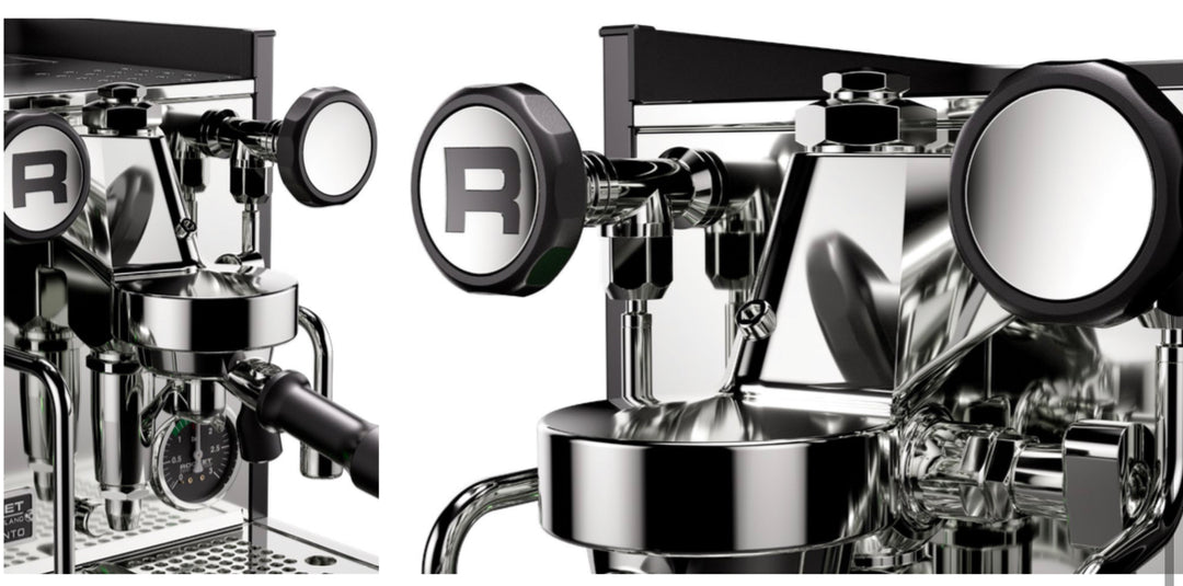 Rocket Appartamento TCA preto fosco, vista detalhada – Coffee Coaching Club 5