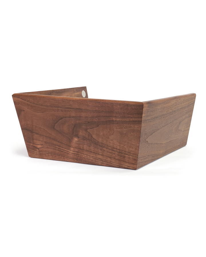 Specht Design Holz Mid-Section La Marzocco Linea Mini R Walnuss Frontansicht – Coffee Coaching Club 1