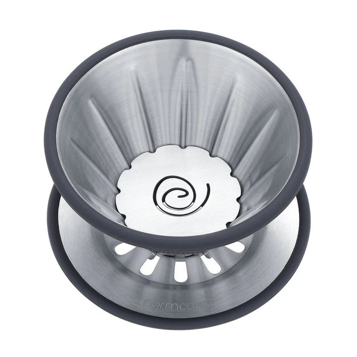 Normcore 2-in-1 Pour-Over Dripper Silber – Coffee Coaching Club 2