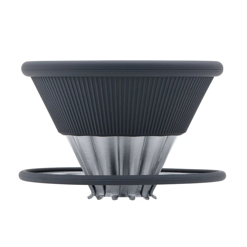 Normcore Pour-Over Dripper Silber Detail – Coffee Coaching Club 3