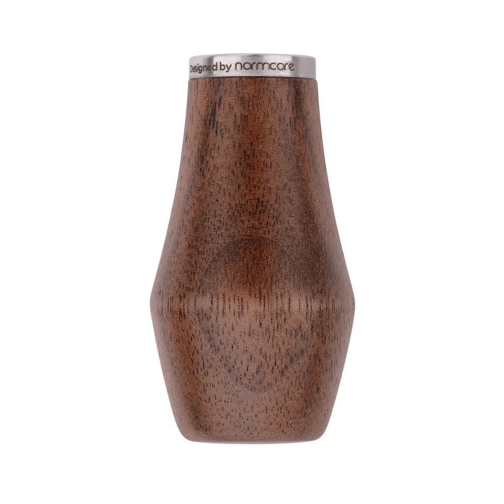 Bouton de levier Normcore E61 en noyer – veinage du bois - Coffee Coaching Club 4