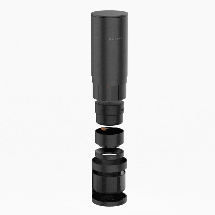 Machine à espresso portable Timemore × Nuttii E-Coffee – rangement dans le support - Coffee Coaching Club