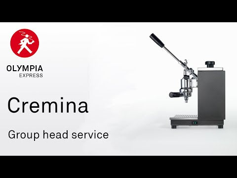 Olympia Express Bruehkopf Dichtungs-Set Cremina - offizielles Wartungs-Video