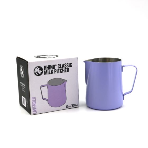 Rhino Classic Lattiera Vivid Plum 450 ml – Coffee Coaching Club 7