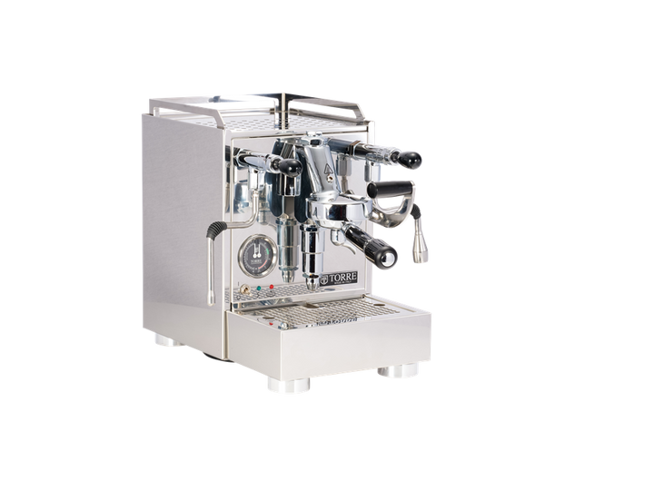Torre Luigino Cool Touch twin-boiler espresso machine with ERGOLIFT – Coffee Coaching Club
