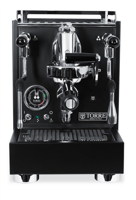 Torre Luigino TSP Total Black machine à espresso double chaudière avec pompe rotative et Smart PID – Coffee Coaching Club