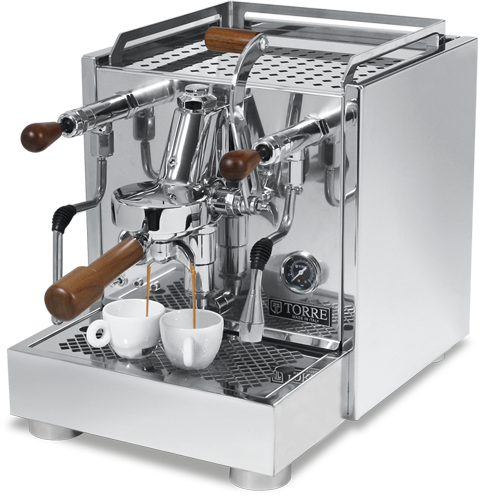 Torre Teresina RS with walnut wood accent and rotary pump – Coffee Coaching Club