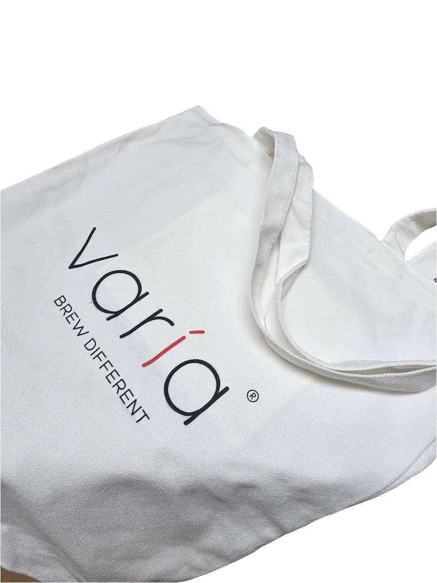 Varia Tote Bag – sac robuste en blanc - Coffee Coaching Club 1
