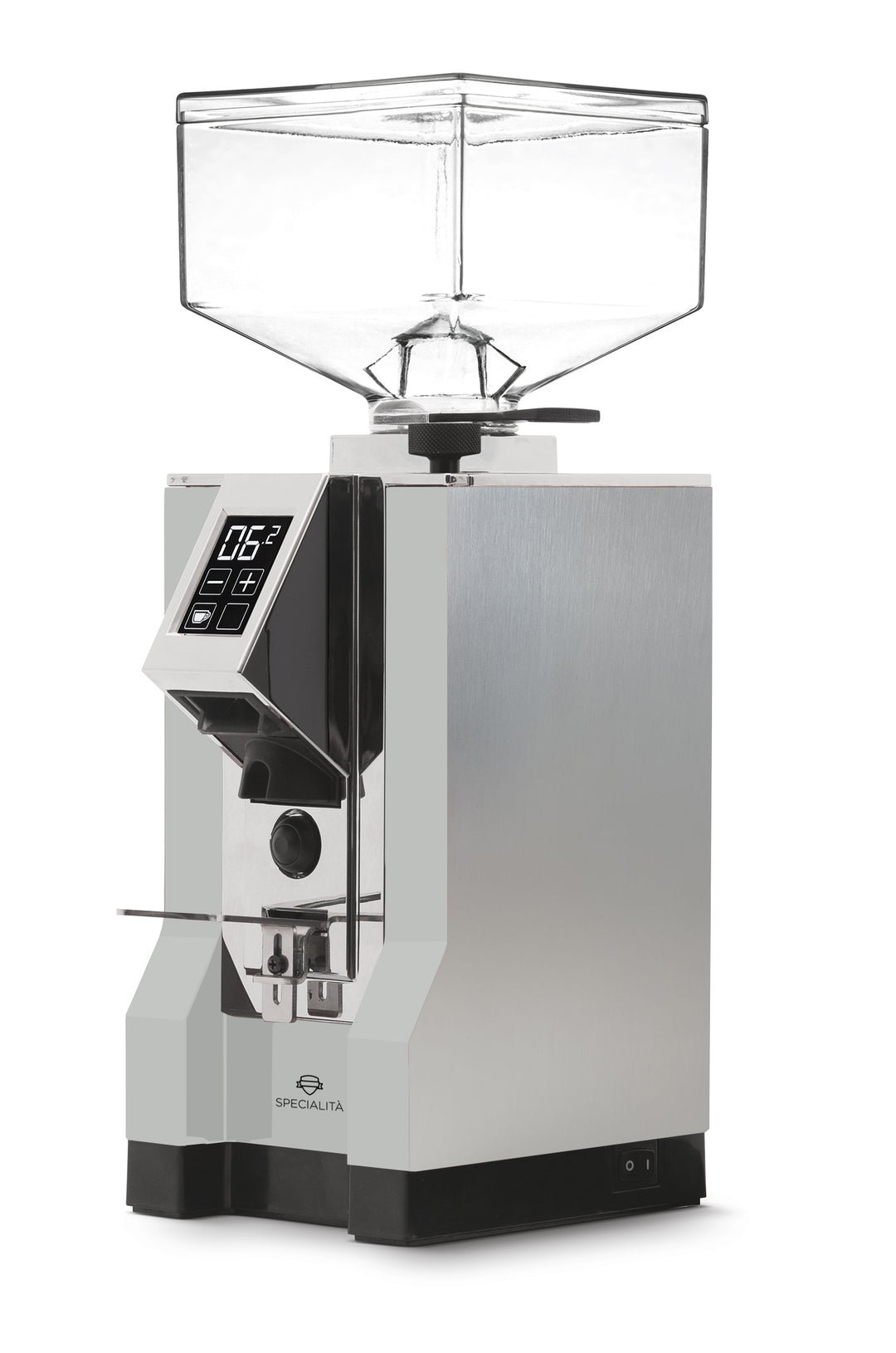 Eureka Mignon Specialita 55 in Argento Laccato Naturale – Coffee Coaching Club