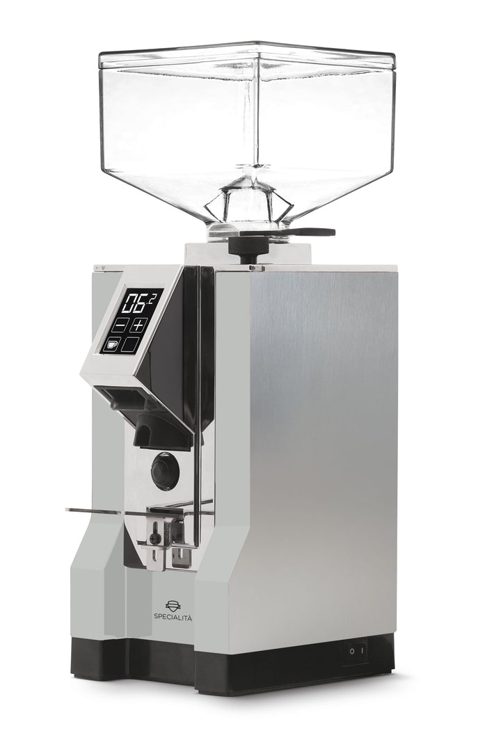 Eureka Mignon Specialita 55 in Argento Laccato Naturale – Coffee Coaching Club