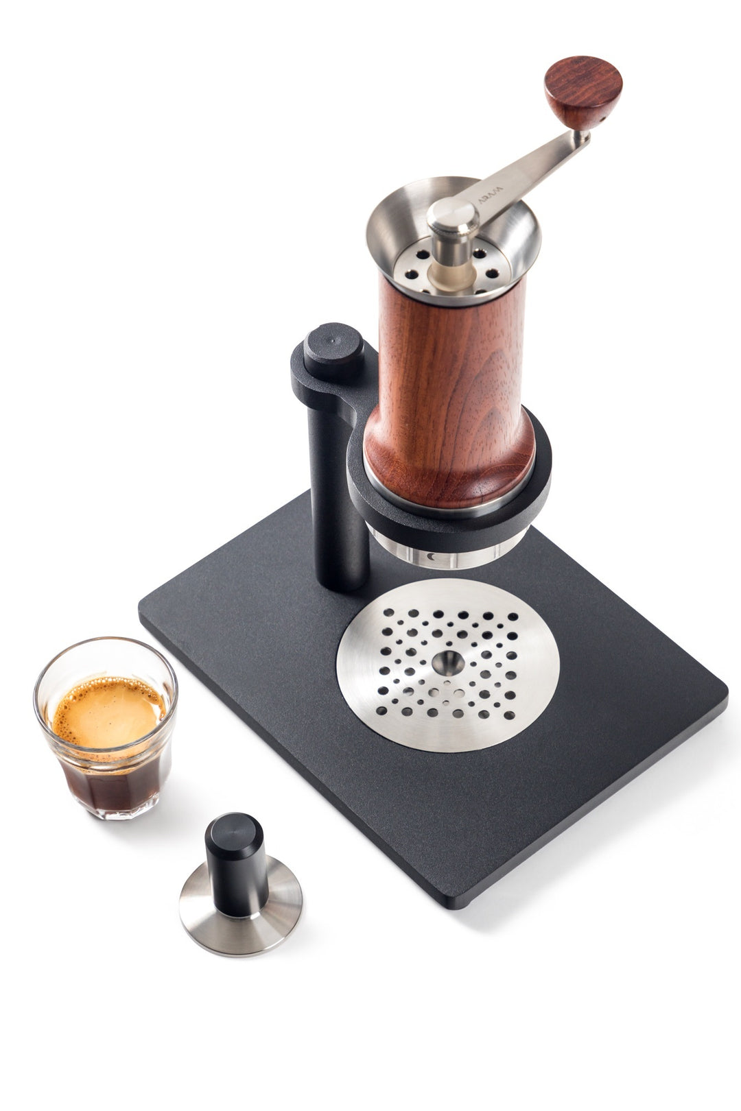 Aram Espresso Maker + suporte de aço - Coffee Coaching Club