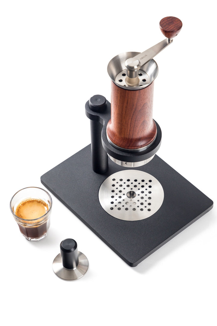 Aram Espresso Maker + suporte de aço - Coffee Coaching Club