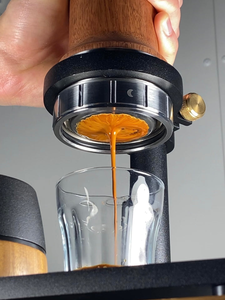 Team Event Workshop – Extração de espresso do porta-filtro para um copo – Coffee Coaching Club
