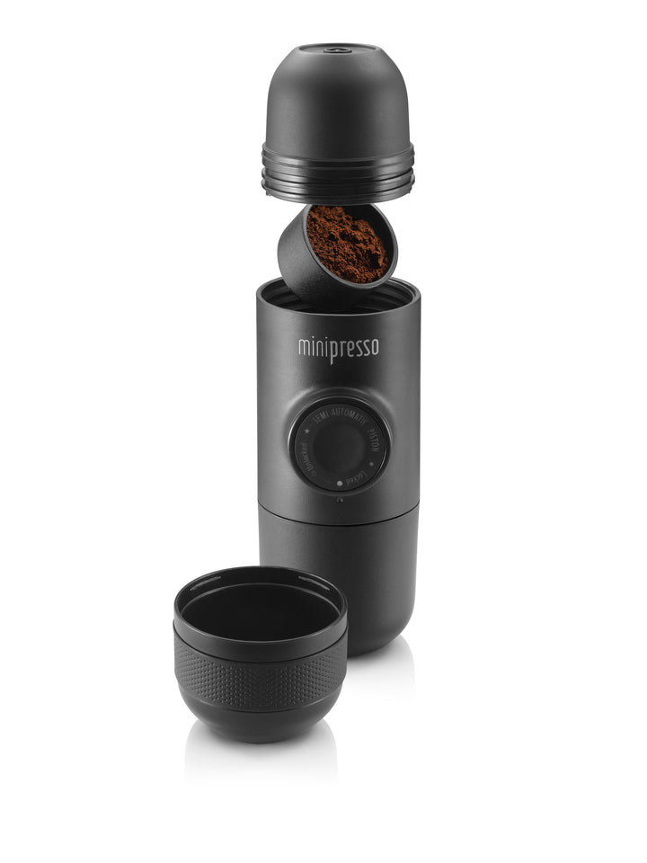 WACACO Minipresso GR, máquina de espresso portátil - Cinzento - Coffee Coaching Club