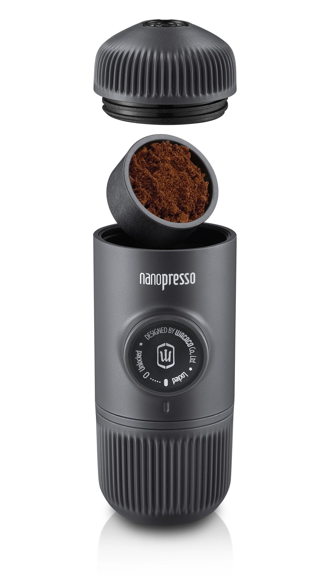WACACO Nanopresso máquina de espresso portátil - antracita - Coffee Coaching Club
