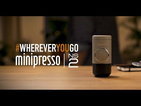 WACACO Minipresso NS2 Máquina de Espresso Portátil + Adaptador NS - Gris Oliva