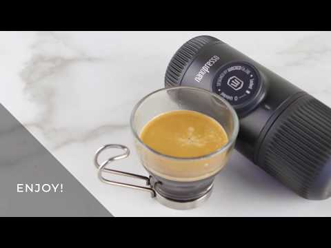 WACACO Nanopresso Máquina de Espresso Portátil - Antracita