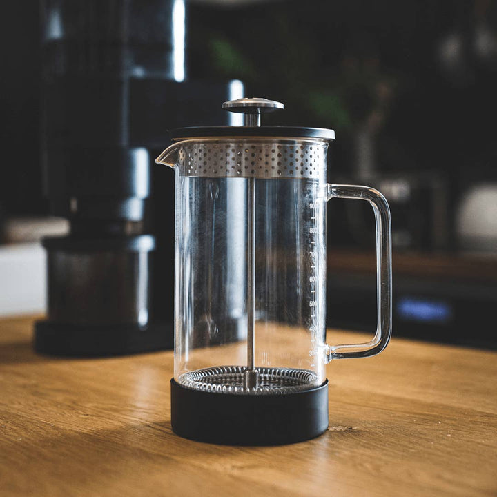 Plastic Free French Press - Core Coffee Press 350 ml - Noir - Coffee Coaching Club
