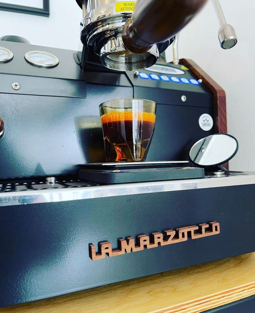 Normcore Magnetic Espresso Shot Mirror per Bottomless Portafilter - Coffee Coaching Club