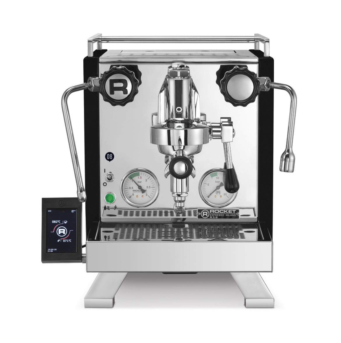 Rocket R Cinquantotto grupo E61 y pod de control – Coffee Coaching Club 2