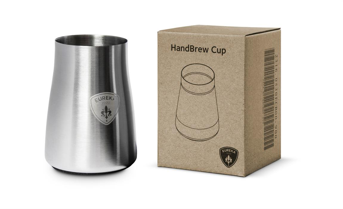 Eureka Hand Brew Cup 80 g acier inoxydable - Coffee Coaching Club