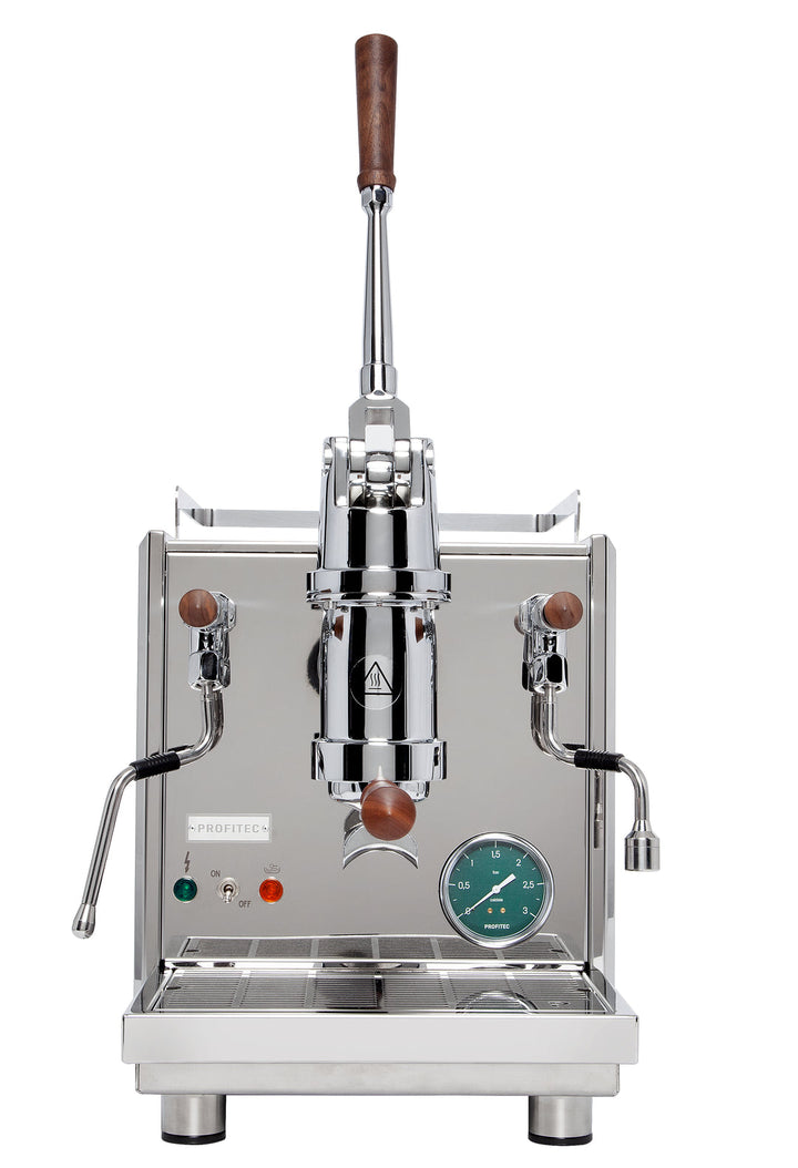 Profitec Pro 800, gruppo a leva – vista laterale – Coffee Coaching Club 4