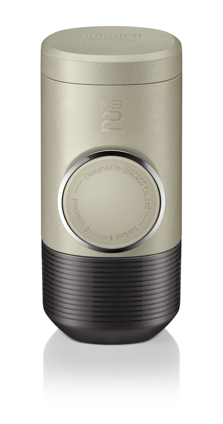 WACACO Minipresso NS2 máquina de espresso portátil + adaptador NS - gris oliva - Coffee Coaching Club